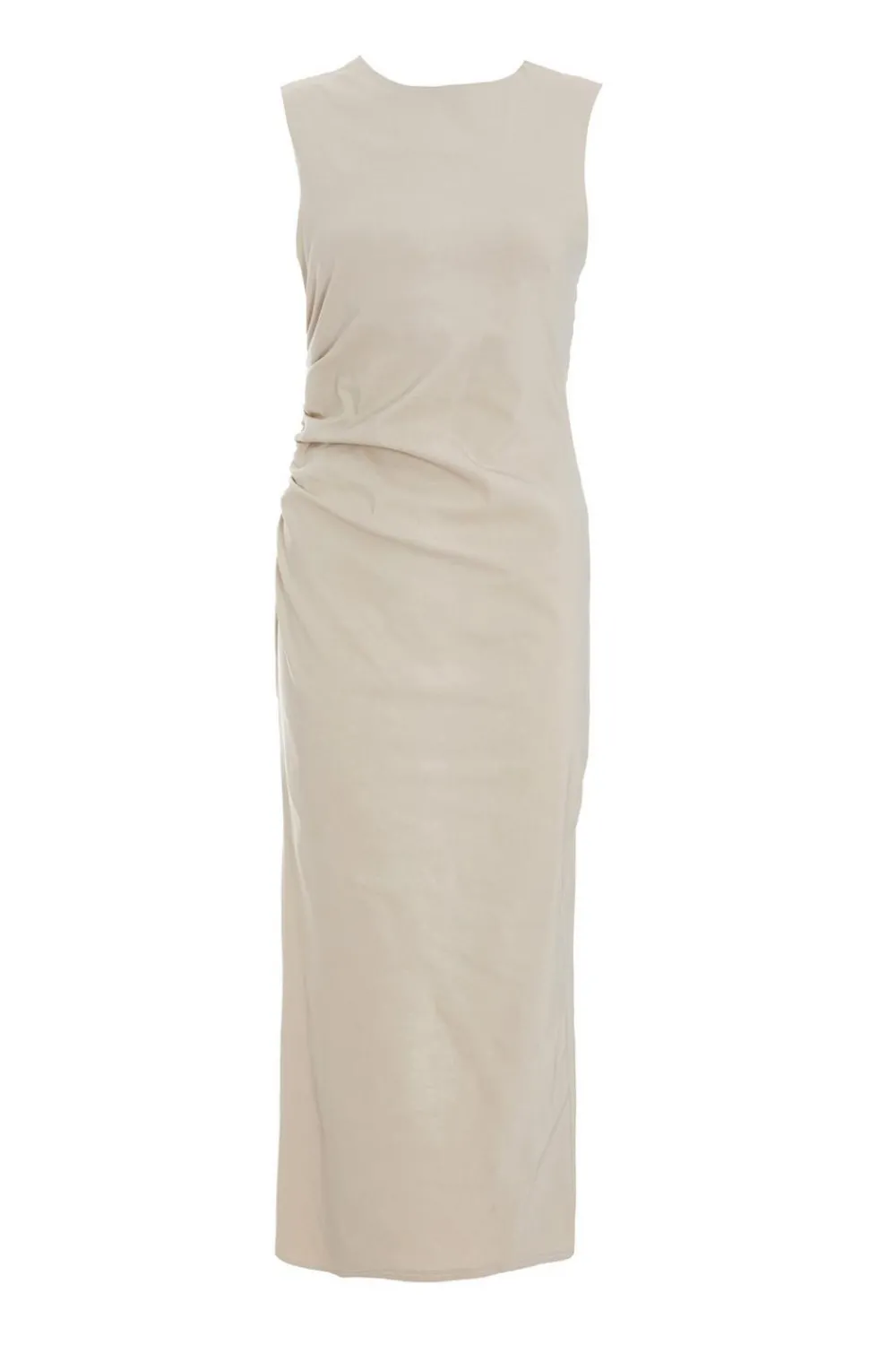 Quiz Christening Guest|Midi Dresses>Stone Ruched Midi Dress