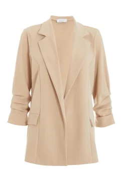 Quiz Workwear|Modest>Ruched Sleeve Blazer