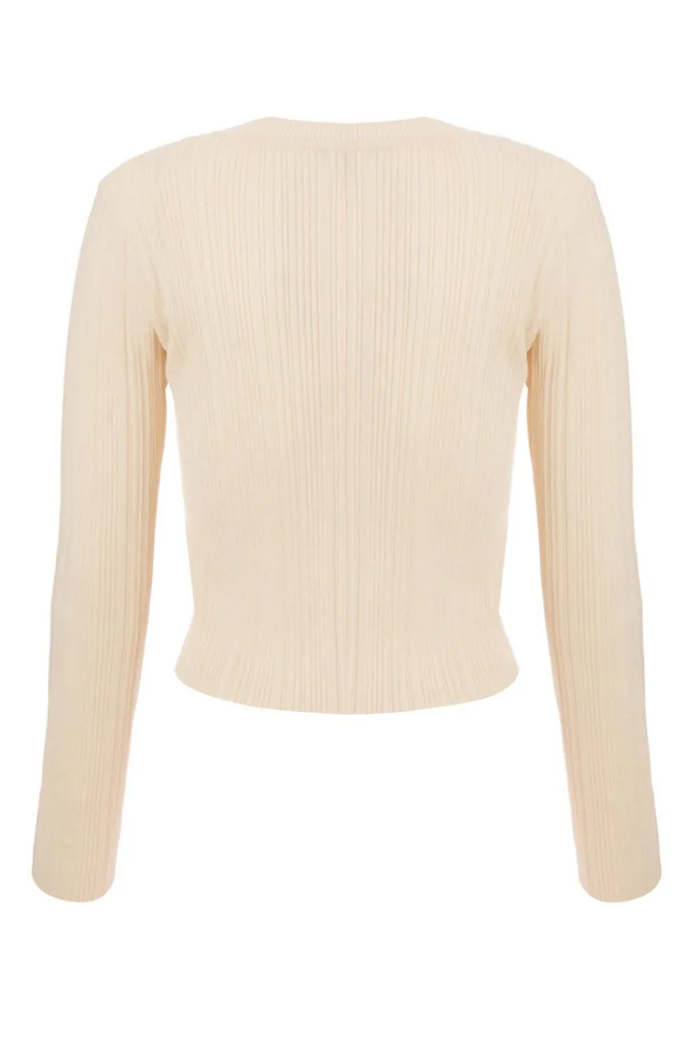 Quiz Crop Tops|Workwear>Scallop Trim Cardigan