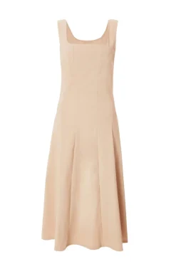 Quiz Workwear|Going Out>Stone Square Neck Midaxi Dress