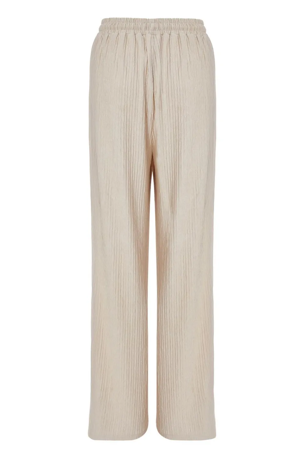 Quiz Workwear|Trousers>Textured Palazzo Trousers