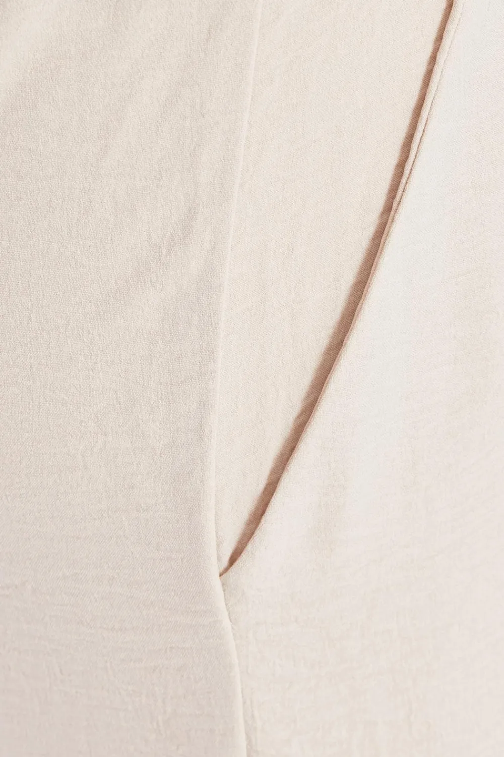 Quiz Workwear|Trousers>Stone Wide Leg Trousers