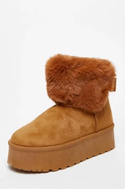 Quiz Boots>Faux Suede Ankle Boots
