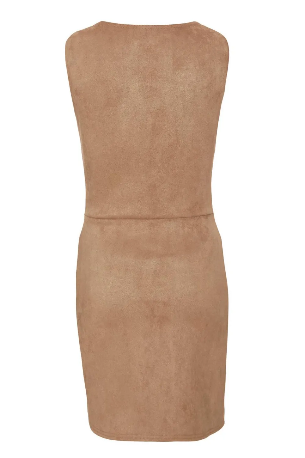 Quiz Summer Clothes|Going Out>Tan Faux Suede Mini Dress