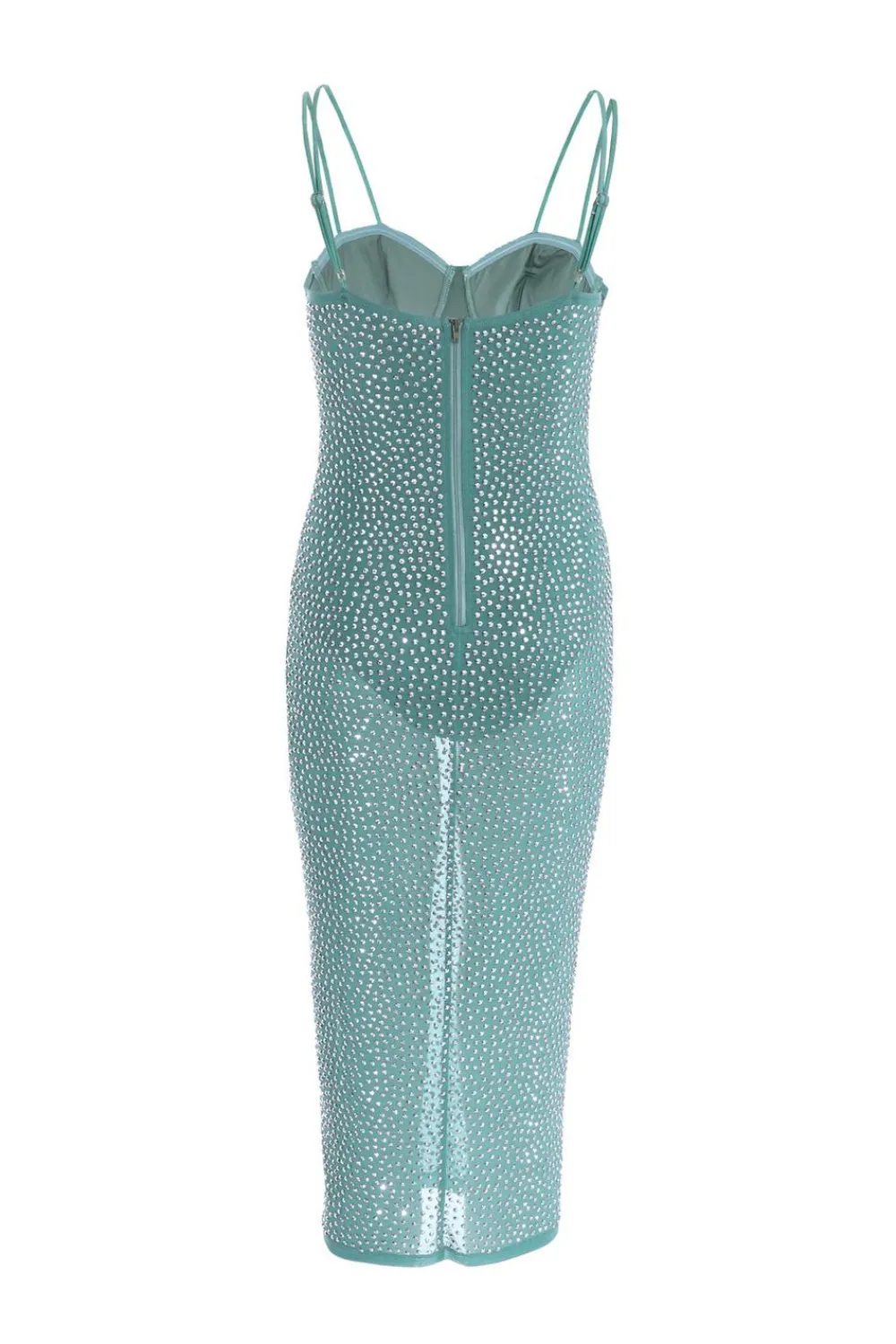 Quiz Wedding Guest Dresses|Midi Dresses>Rhinestone Bodycon Midi Dress