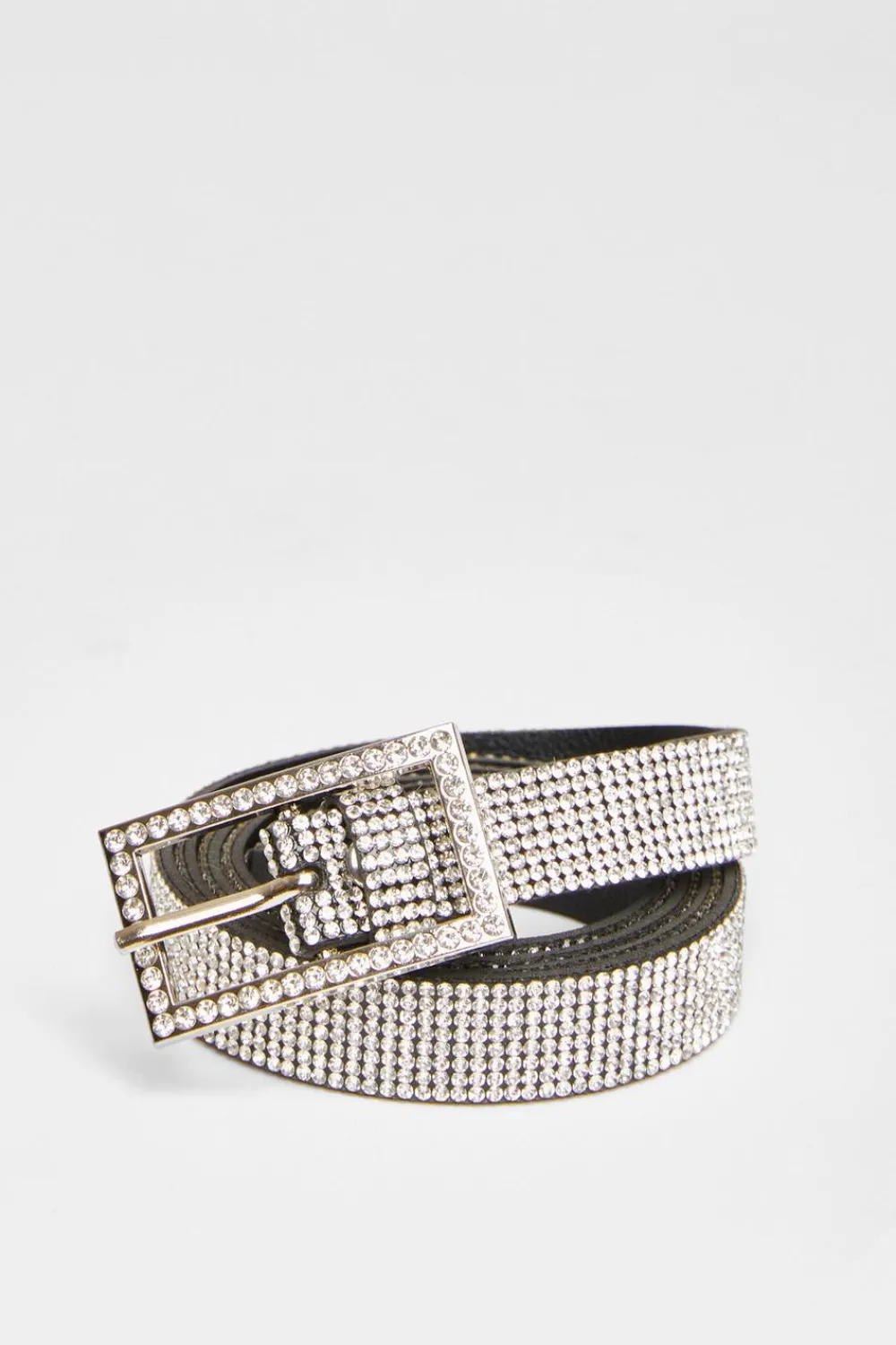 Quiz Belts|Going Out>Thin Diamante Belt