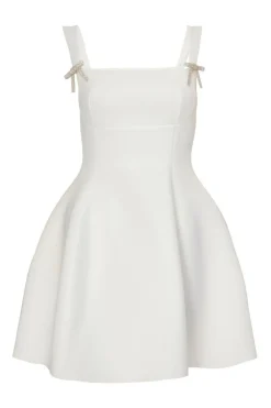 Quiz Dresses|White Dresses>A-Line Mini Dress