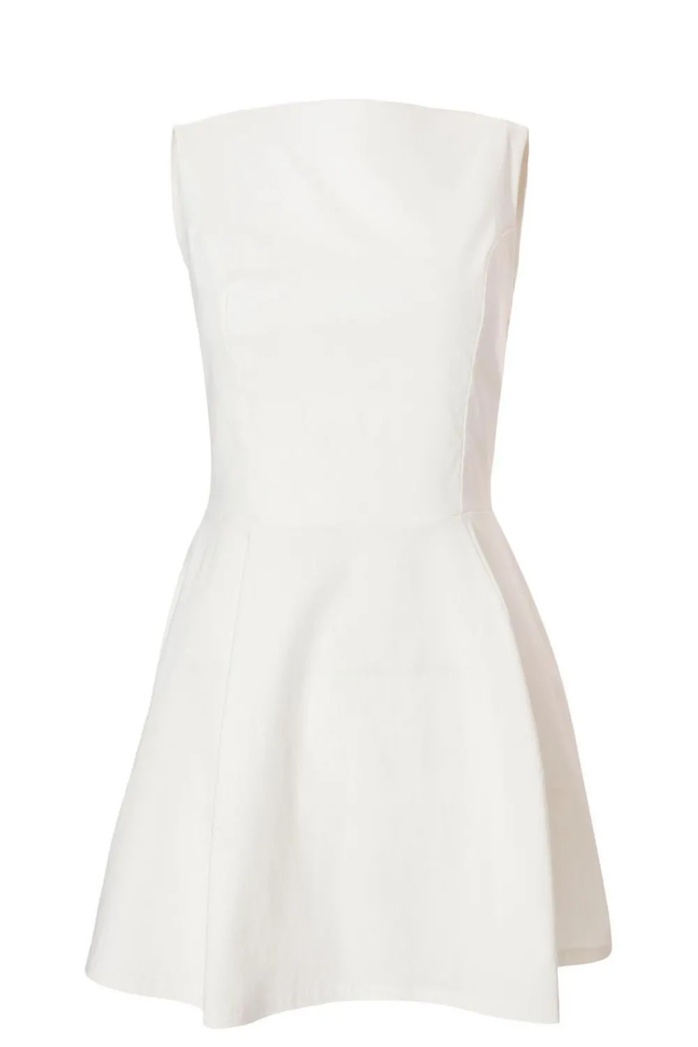 Quiz Day At The Races|Christening Guest>White Bow Back Mini Dress