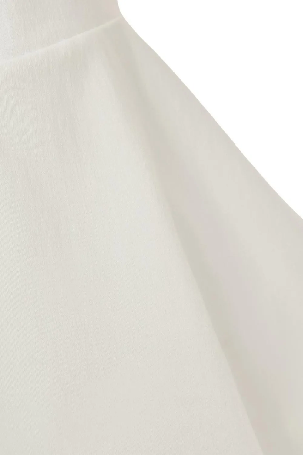Quiz Summer Tops|Going Out Tops>White Bow Shoulder Peplum Top