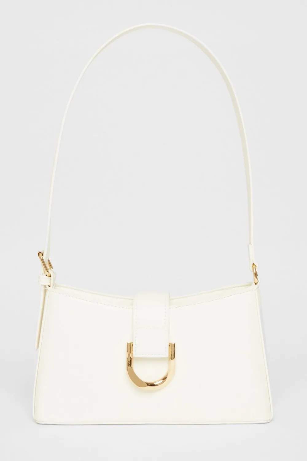 Quiz Bags>Buckle Detail Shoulder Bag