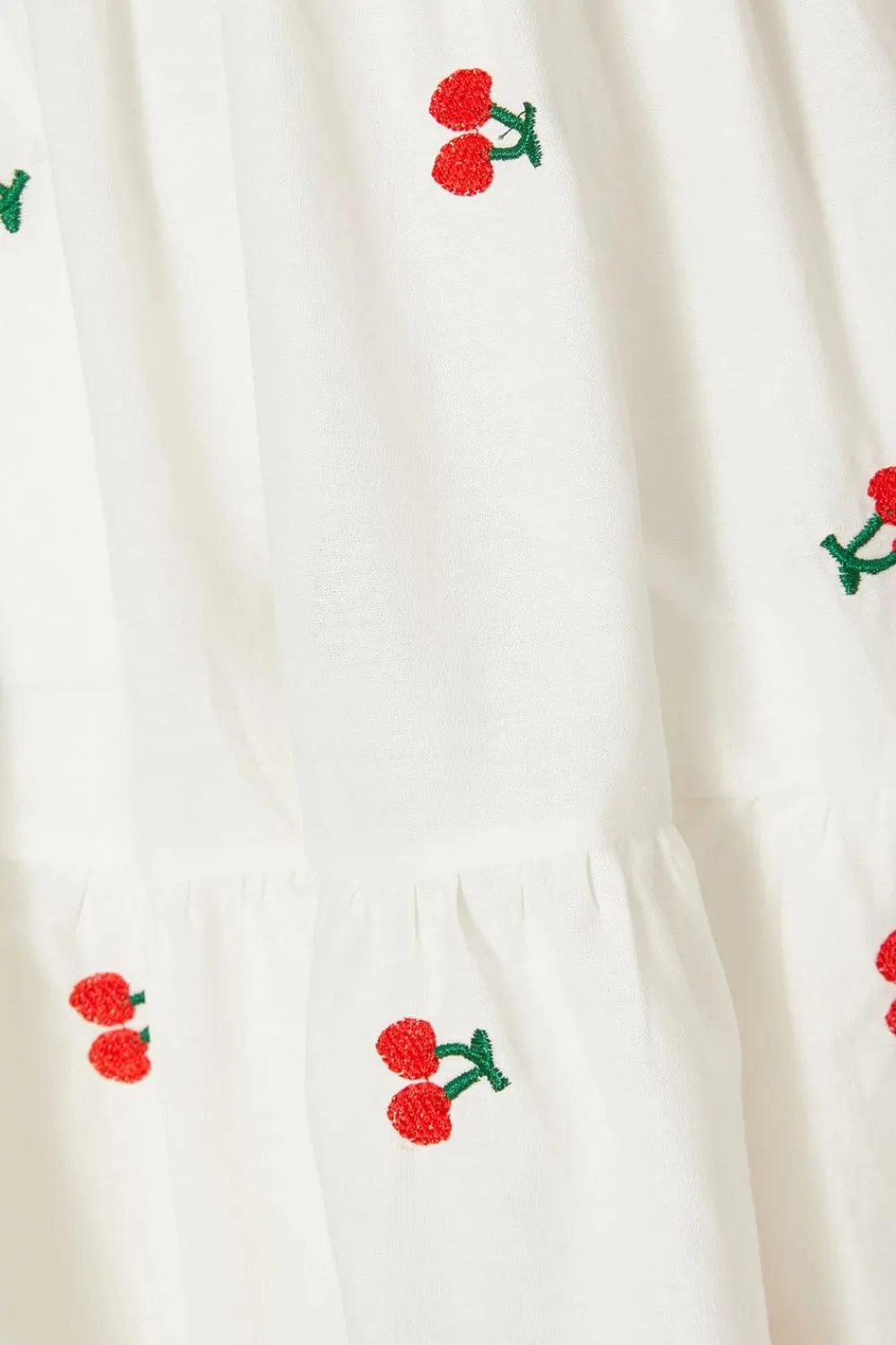 Quiz Summer Clothes|Holiday>White Cherry Print Skater Dress