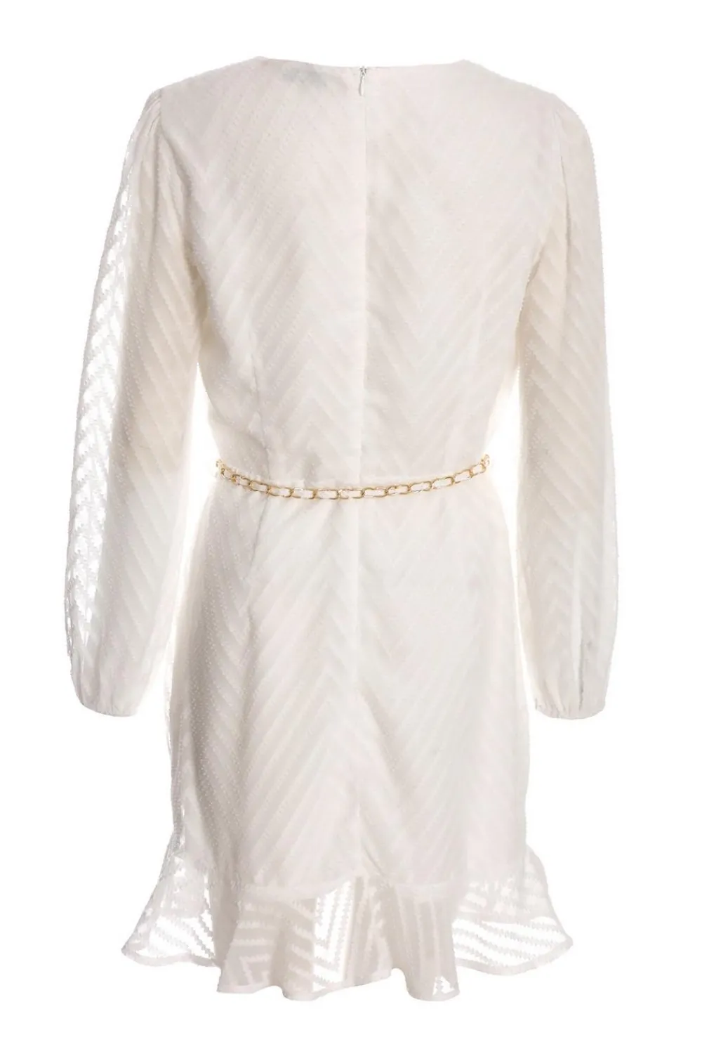 Quiz Holiday|Wrap Dresses>Chevron Skater Mini Dress