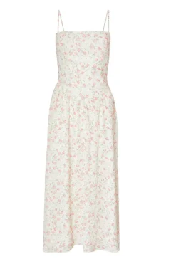 Quiz Summer Clothes|Holiday>White Chiffon Floral Midi Dress