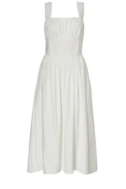 Quiz Summer Clothes|Holiday>White Corset Detail Midi Dress
