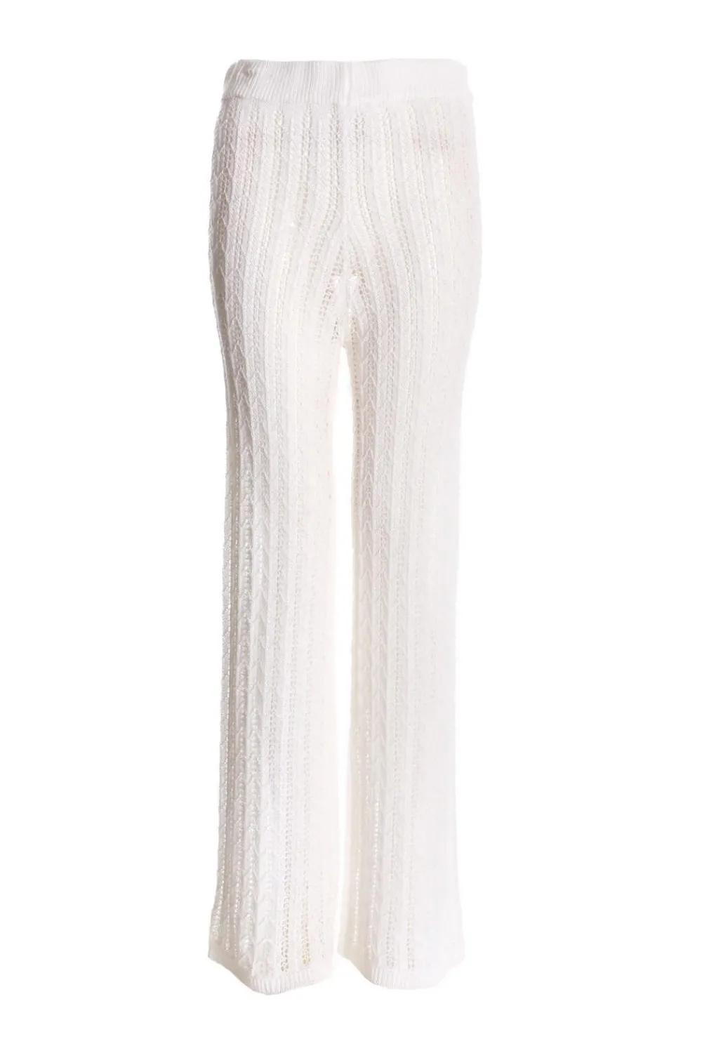 Quiz Summer Clothes|Knitwear>Crochet Knit Trousers