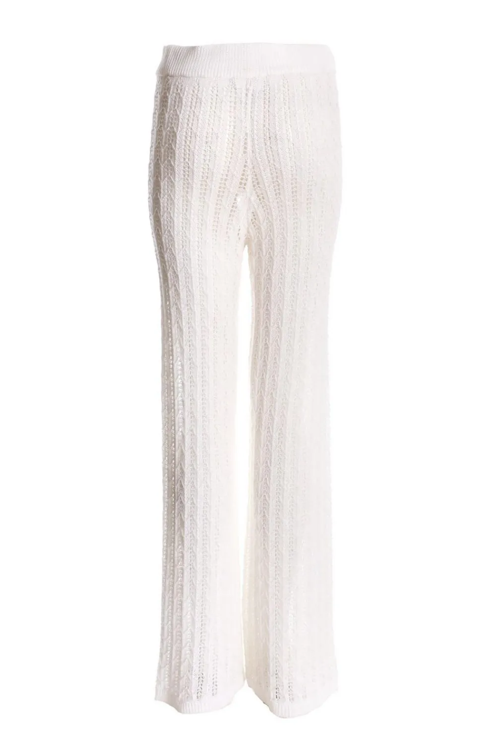 Quiz Summer Clothes|Knitwear>Crochet Knit Trousers
