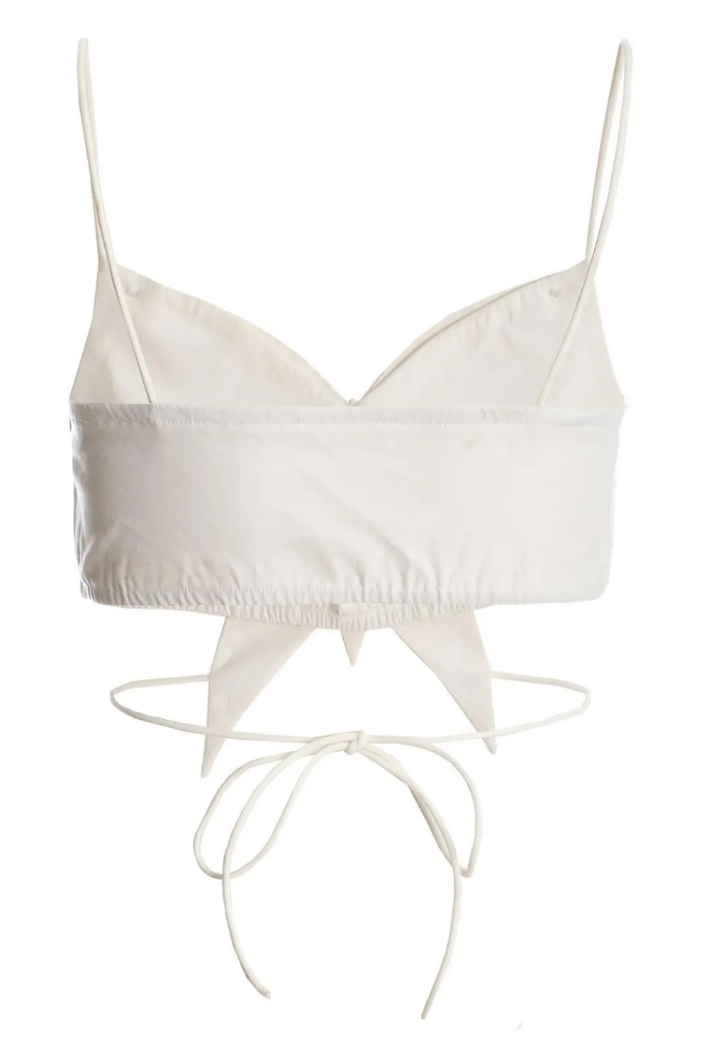 Quiz Going Out Tops|Crop Tops>White Diamante Butterfly Tie Back Top
