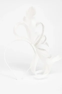 Quiz Wedding Accessories|Hair Accessories>Diamante Headband Fascinator