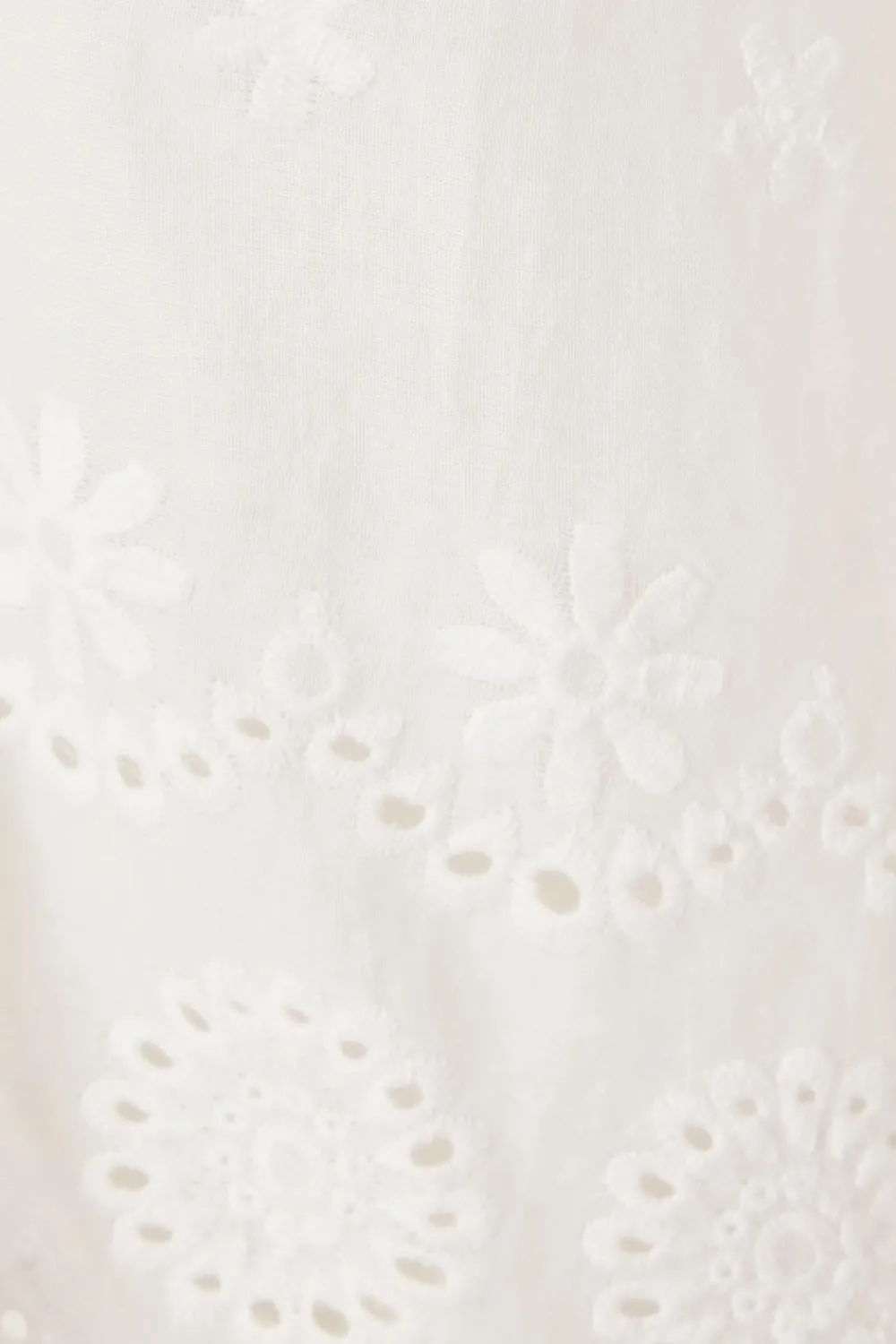 Quiz Summer Tops|Day Tops>White Embroidered Blouse