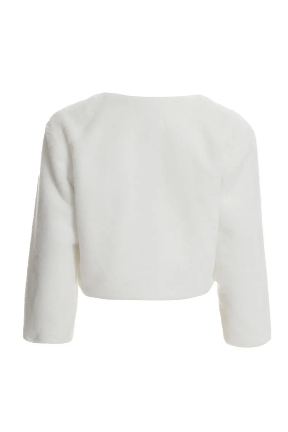 Quiz Occasion Cover-Ups|Capes & Ponchos>Faux Fur Long Sleeve Cape