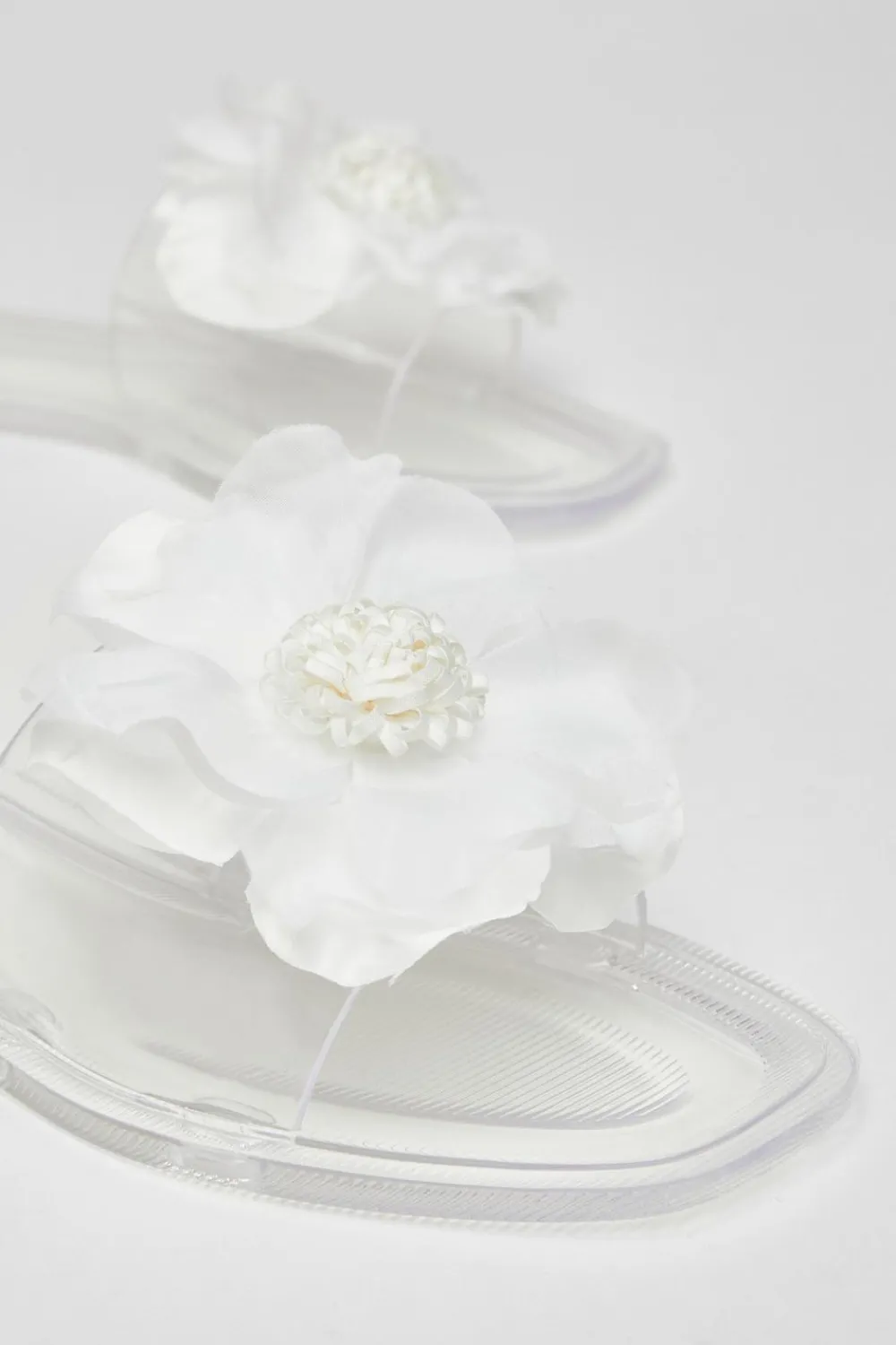 Quiz Sandals|Holiday Shoes>Floral Jelly Sandals