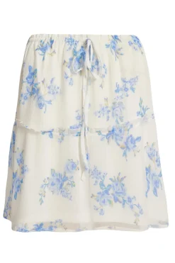 Quiz Summer Clothes|Skirts>White Floral Mini Skirt
