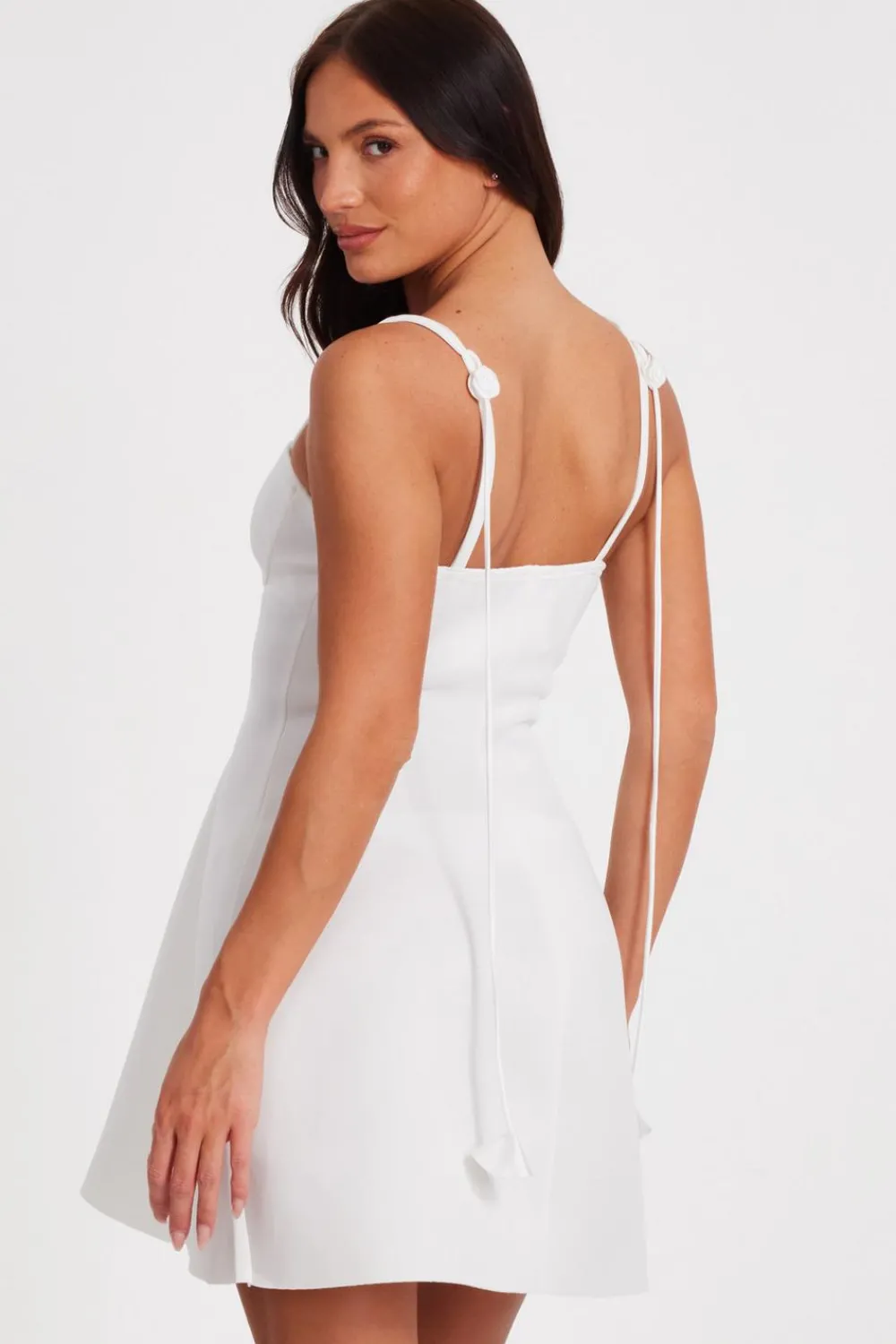 Quiz Day At The Races|Christening Guest>Floral Trim Mini Dress