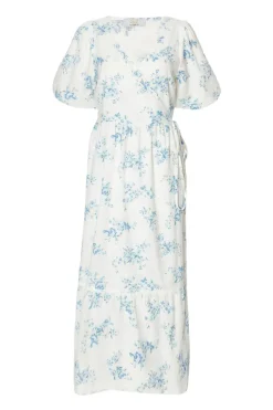 Quiz Summer Clothes|Holiday>White Floral Wrap Midaxi Dress