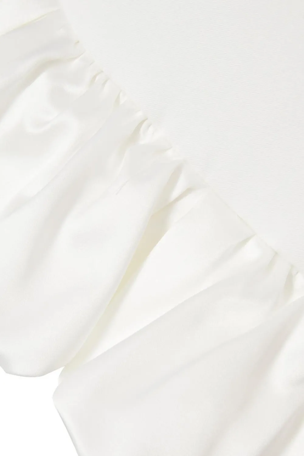 Quiz Day At The Races|Christening Guest>White Frill Hem Mini Dress