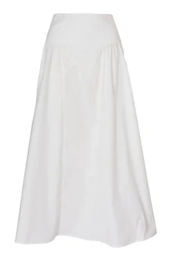 Quiz Summer Clothes|Skirts>White High Waisted Maxi Skirt