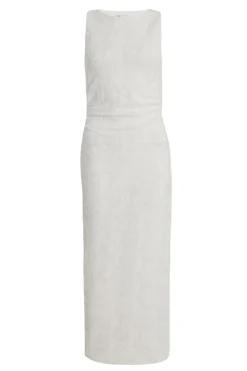 Quiz Summer Clothes|Holiday>White Jacquard Midaxi Dress