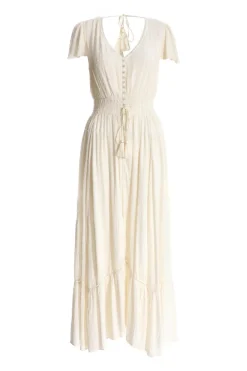 Quiz Holiday|White Dresses>White Lace Maxi Dress