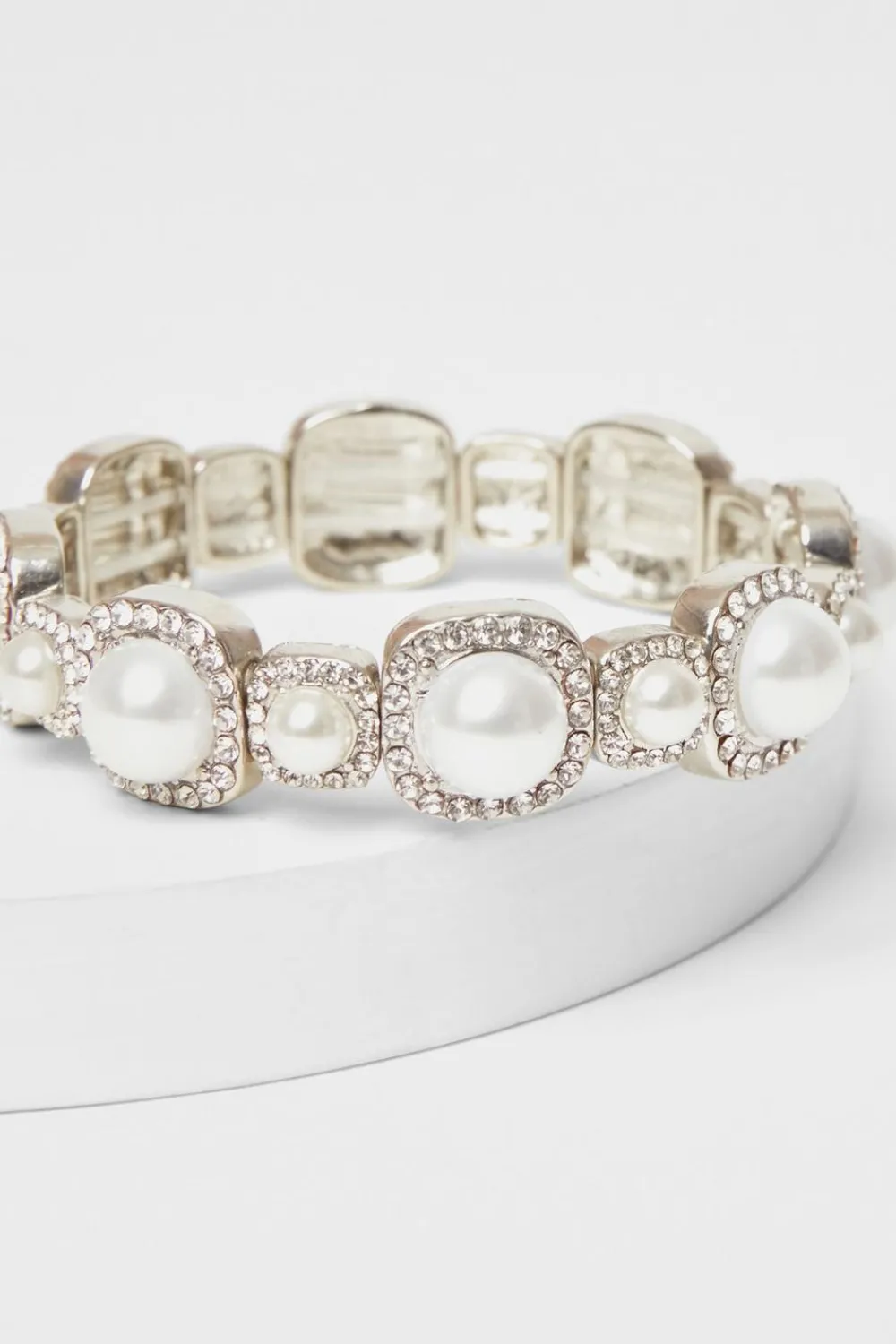 Quiz Wedding Accessories|Jewellery>Pearl Stretch Bracelet