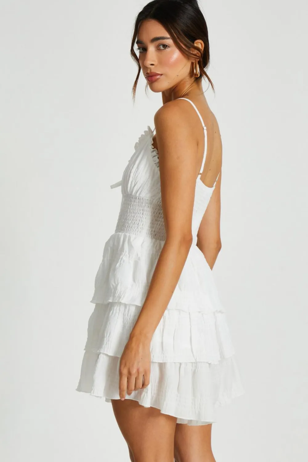 Quiz Playsuits|Summer Clothes>Ruffle Tiered Playsuit