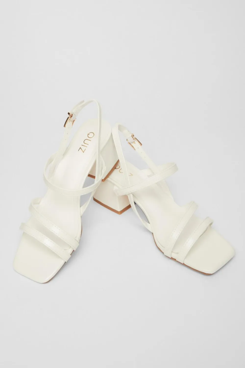 Quiz Sandals|Holiday Shoes>Sling Back Heeled Sandal