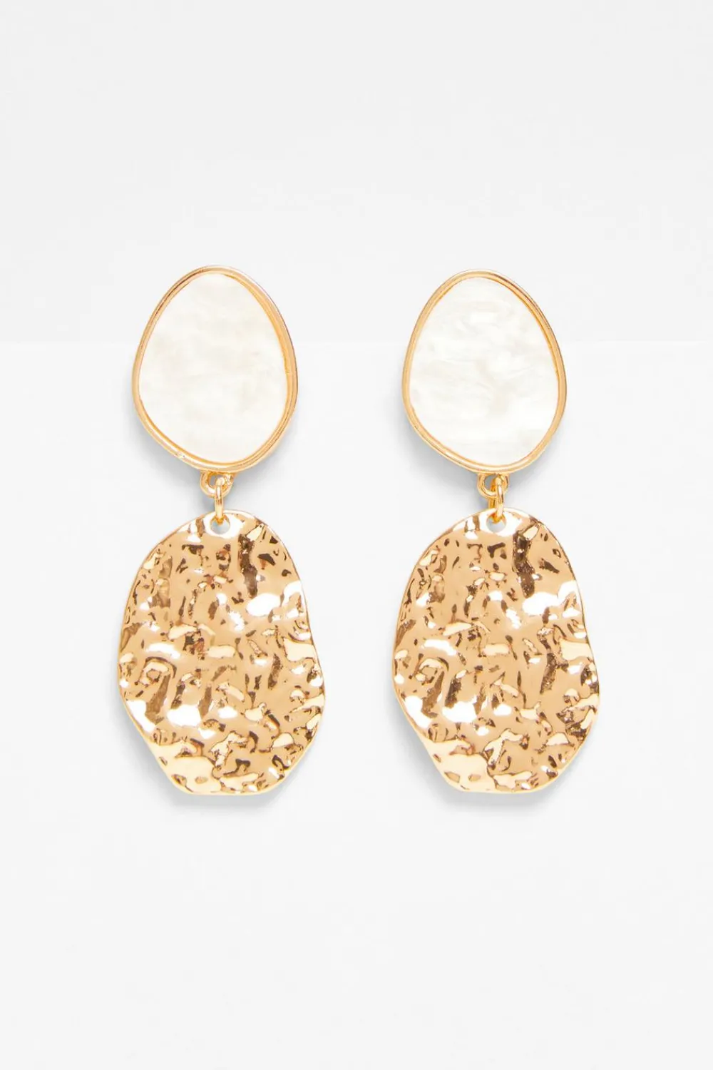 Quiz Jewellery|Holiday Accessories>Textured Drop Earrings