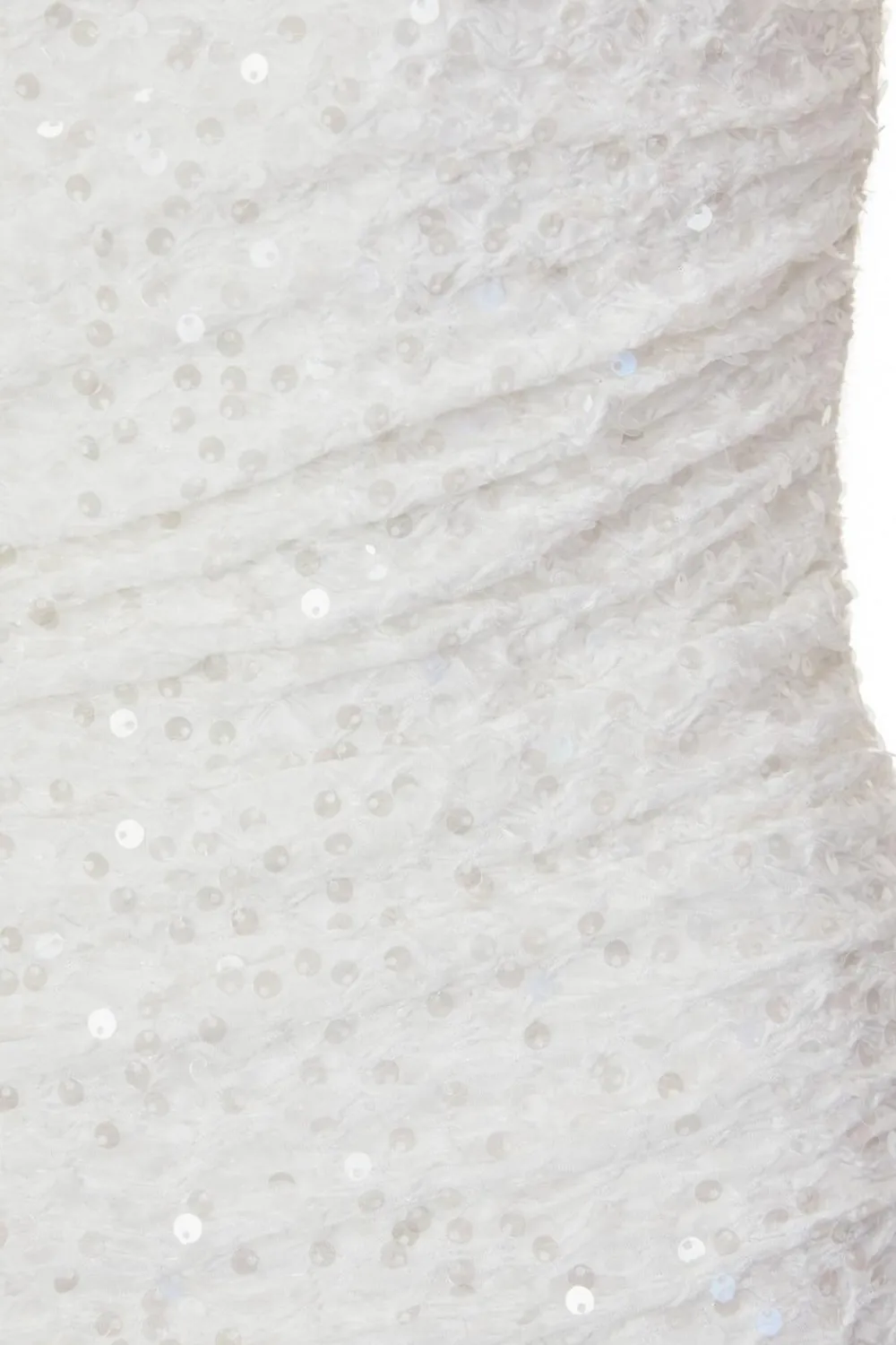 Quiz Summer Clothes|Holiday>White Textured Sequin Midaxi Dress