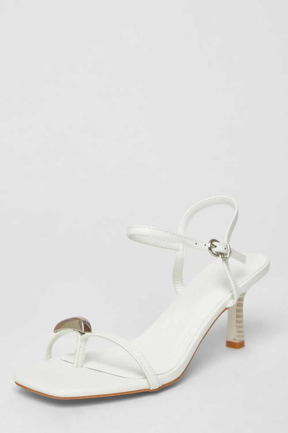 Quiz Heels>Toe Thong Stiletto Heels