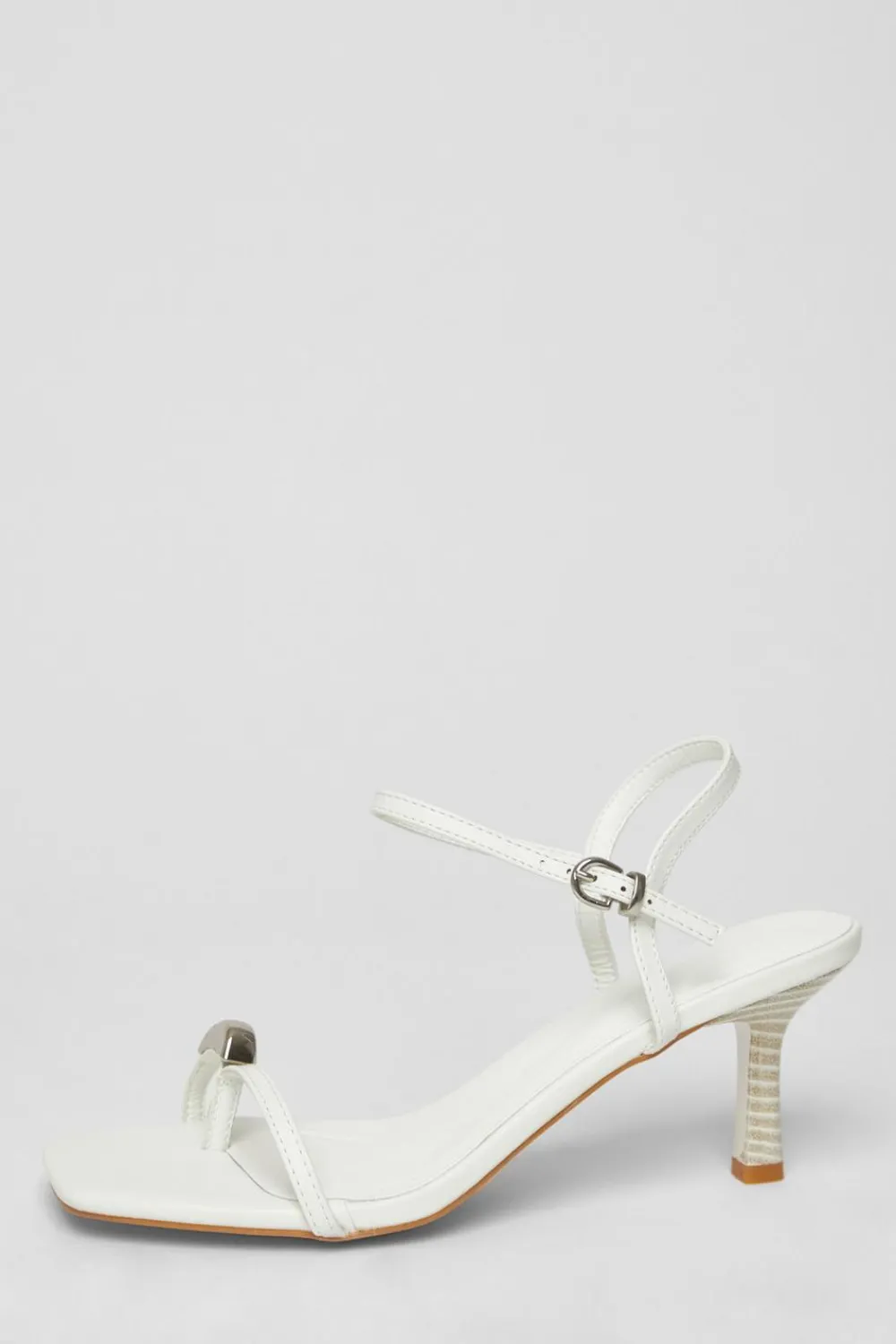 Quiz Heels>Toe Thong Stiletto Heels