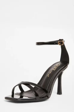 Quiz Wide Fit|Heels>Wide Fit Barely There Heels