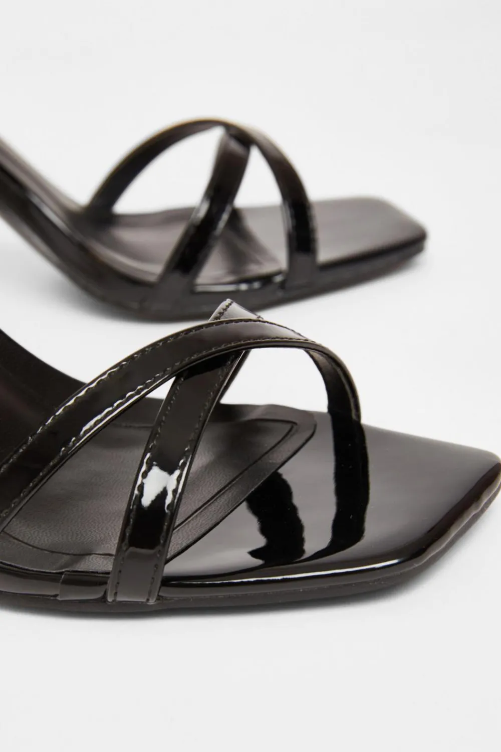 Quiz Wide Fit|Heels>Wide Fit Barely There Heels