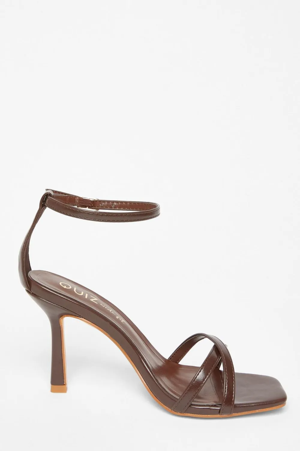 Quiz Wide Fit|Heels>Wide Fit Barely There Heels