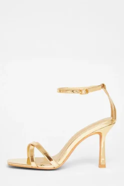 Quiz Wide Fit|Heels>Wide Fit Barely There Heels
