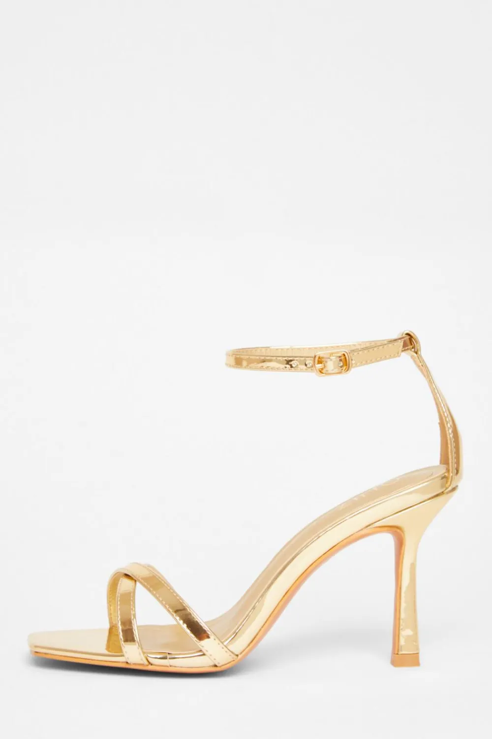 Quiz Wide Fit|Heels>Wide Fit Barely There Heels