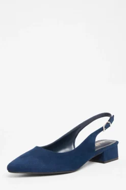Quiz Wide Fit|Pumps>Wide Fit Faux Suede Pumps