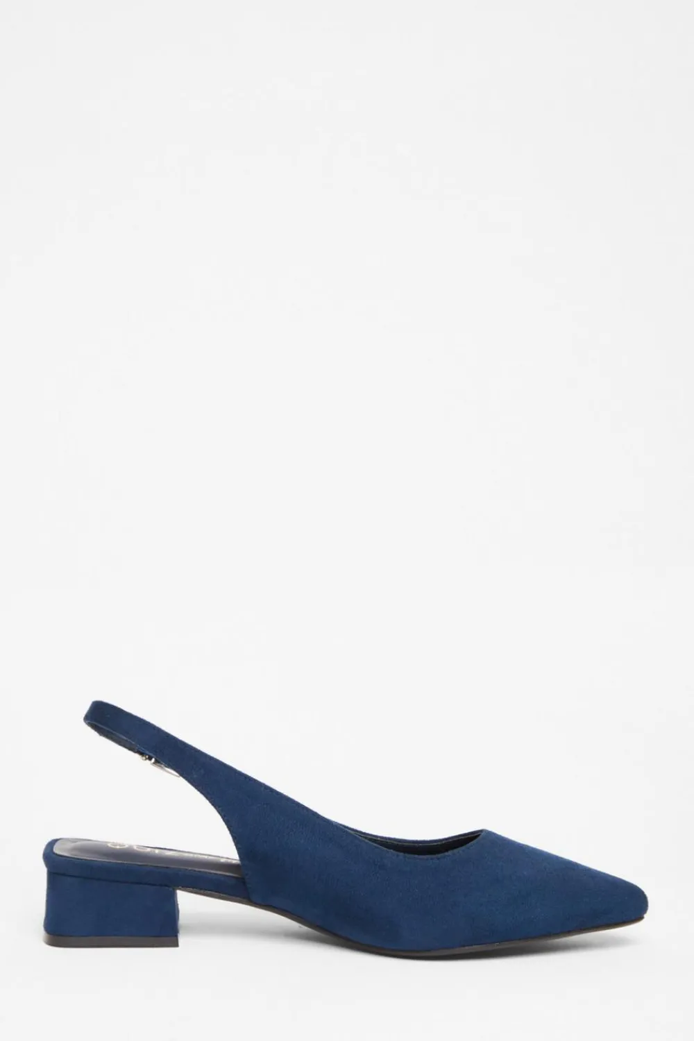 Quiz Wide Fit|Pumps>Wide Fit Faux Suede Pumps