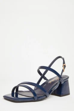 Quiz Wide Fit|Heels>Wide Fit Slingback Sandal