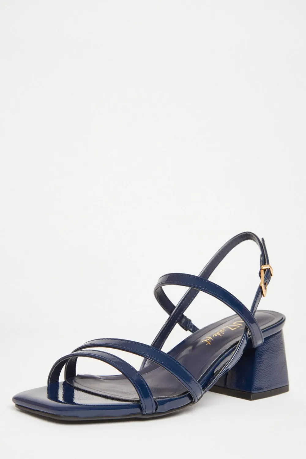 Quiz Wide Fit|Heels>Wide Fit Slingback Sandal