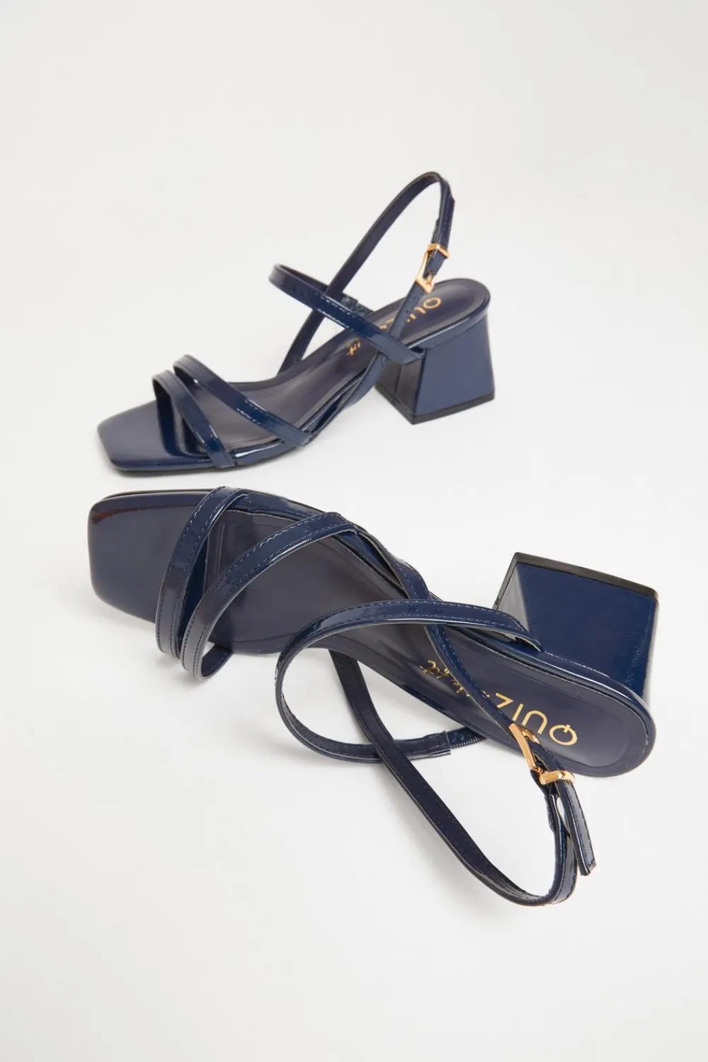 Quiz Wide Fit|Heels>Wide Fit Slingback Sandal