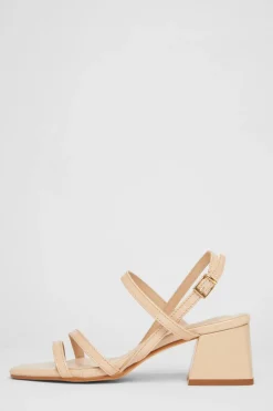 Quiz Wide Fit|Heels>Wide Fit Slingback Sandal